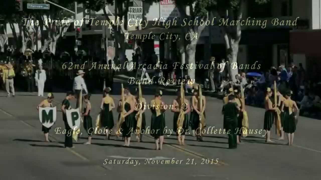 Temple City HS - Eagle, Globe & Anchor - 2015 Arcadia Band Review