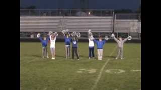Cheering at the 2011 Pumpkin Bowl in Upper Sandusky, Ohio