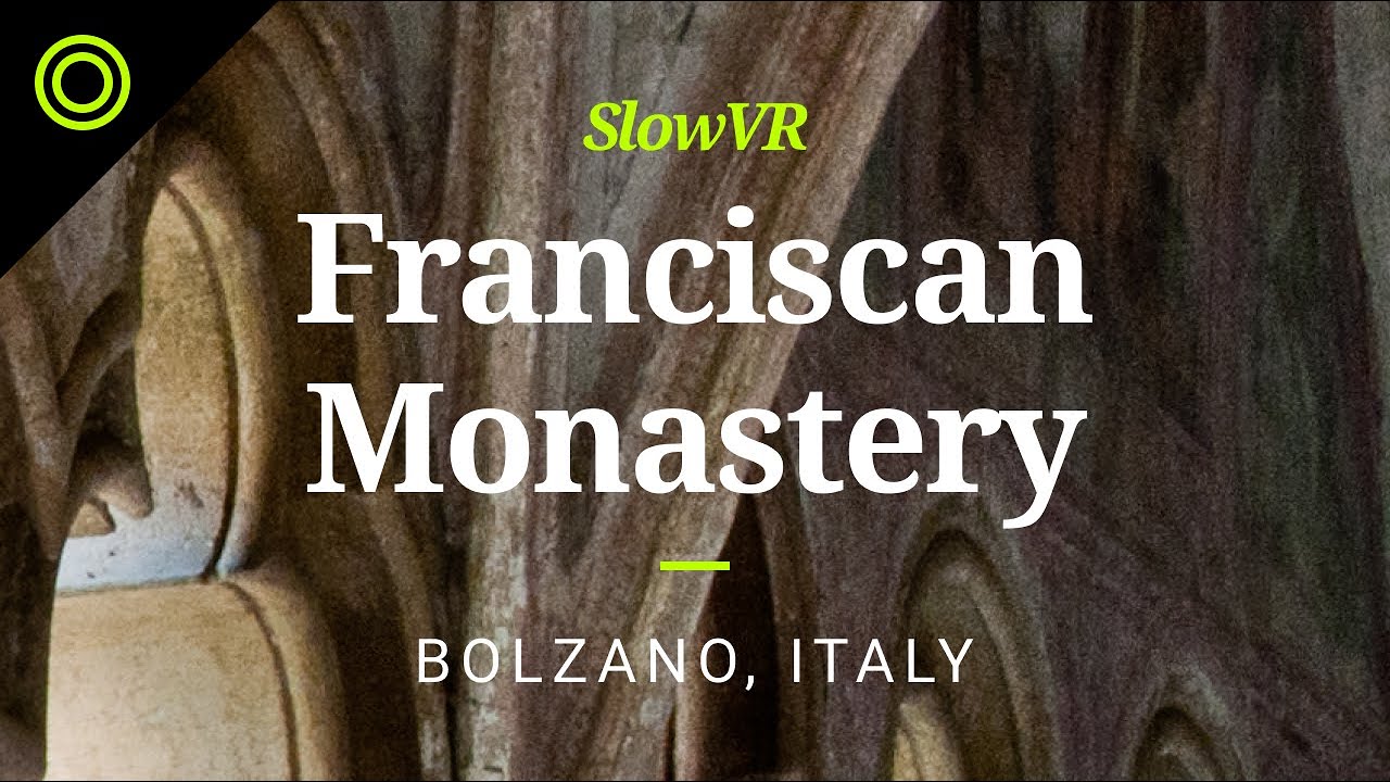 Drizzly Morning at a Franciscan Monastery - Bolzano, Italy [Slow VR 8K 360° Video & Sound]