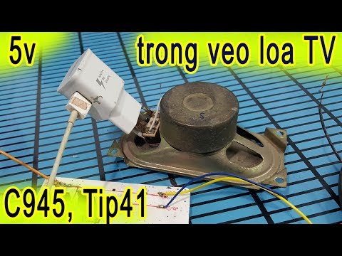 Video Cách làm mạch loa 5v nguồn sạc điện thoại âm thanh... - youtube
