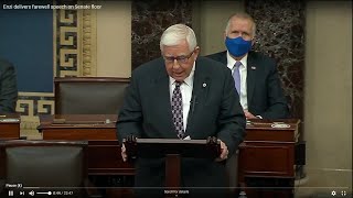Wyoming U.S. Sen. Mike Enzi bids farewell