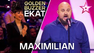 Bei Maximilian drückt Ekat den goldenen Buzzer! 🥇 | Das Supertalent 2024