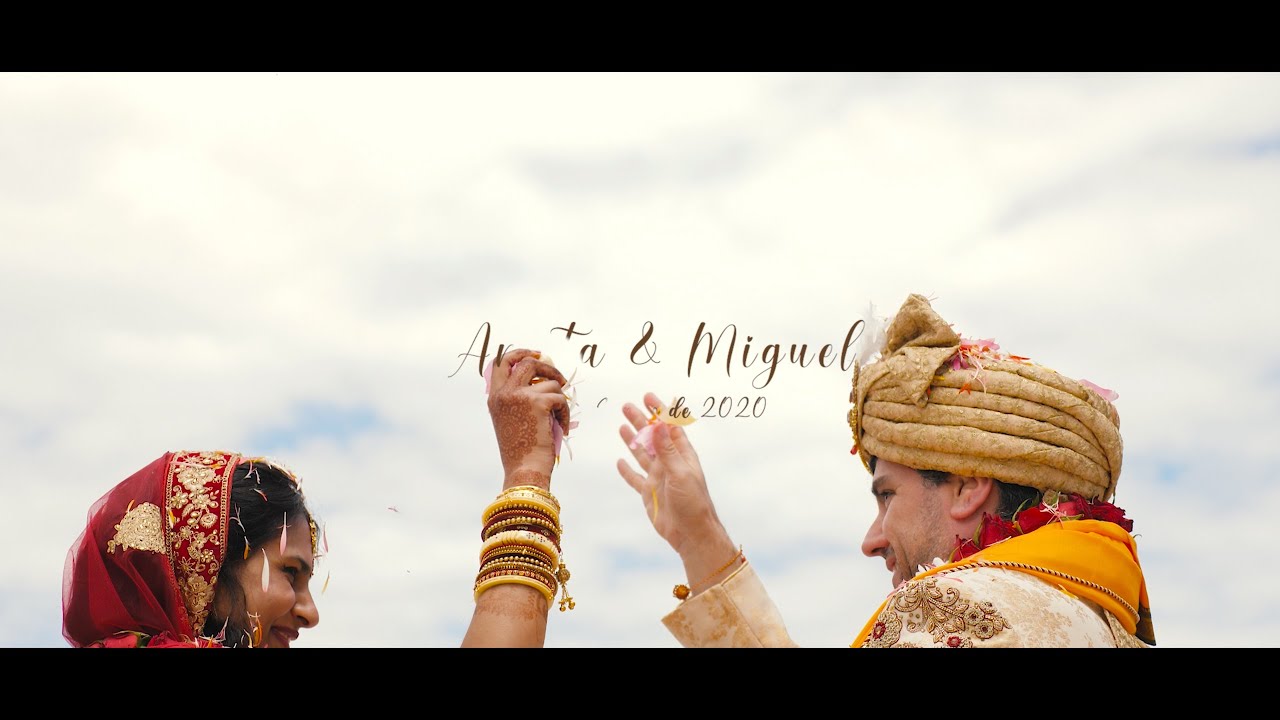 Hindu Destination Elopement Photography & Videography at Comunidade Hindu de Lisboa | Wedding Film