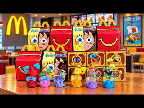 I bought ALL the One Piece COLLECTIBLES at McDonald's