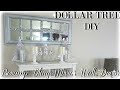 DIY BLING REVAMP MIRROR WALL DECOR | DIY DOLLAR TREE MIRROR WALL ART DECOR | HOME DECOR