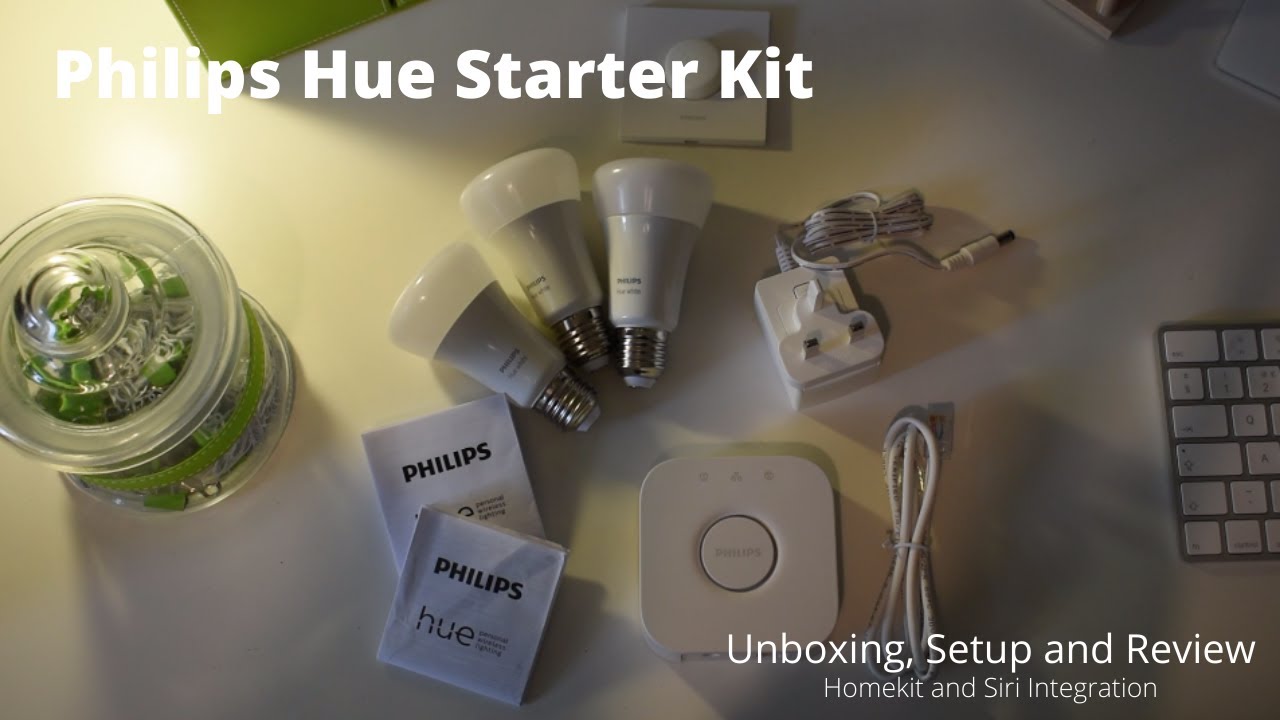 Philips Hue Starter Kit | Unboxing and Review | Homekit and Siri  Integration.