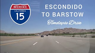 Escondido To Barstow Interstate 15 North 5 Speed