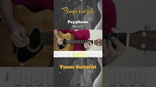 (TAB) Payphone - Maroon 5 ft. Wiz Khalifa - Fingerstyle Guitar Cover