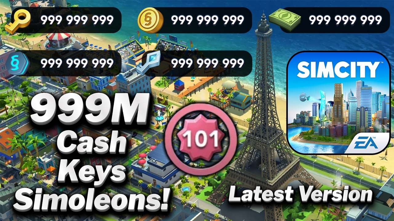 UNLIMITED SimCash, Simoleons & Platinum Keys in SimCity BuildIt (2026 ...
