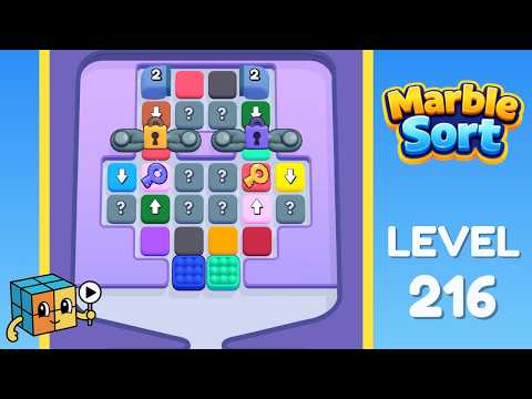 Marble Sort level 216 walkthrough video cover