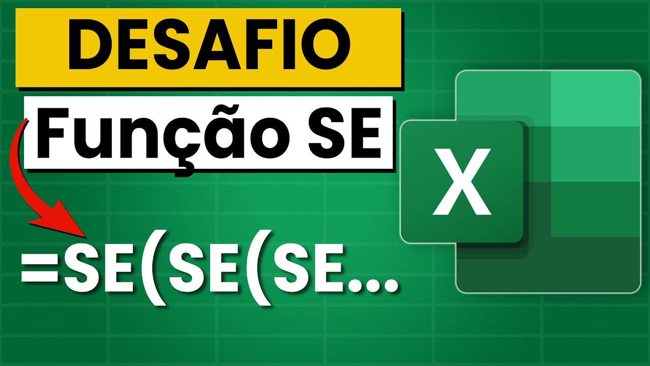 Como usar função SE avançada no Excel com função E e OU (Funções Lógicas)