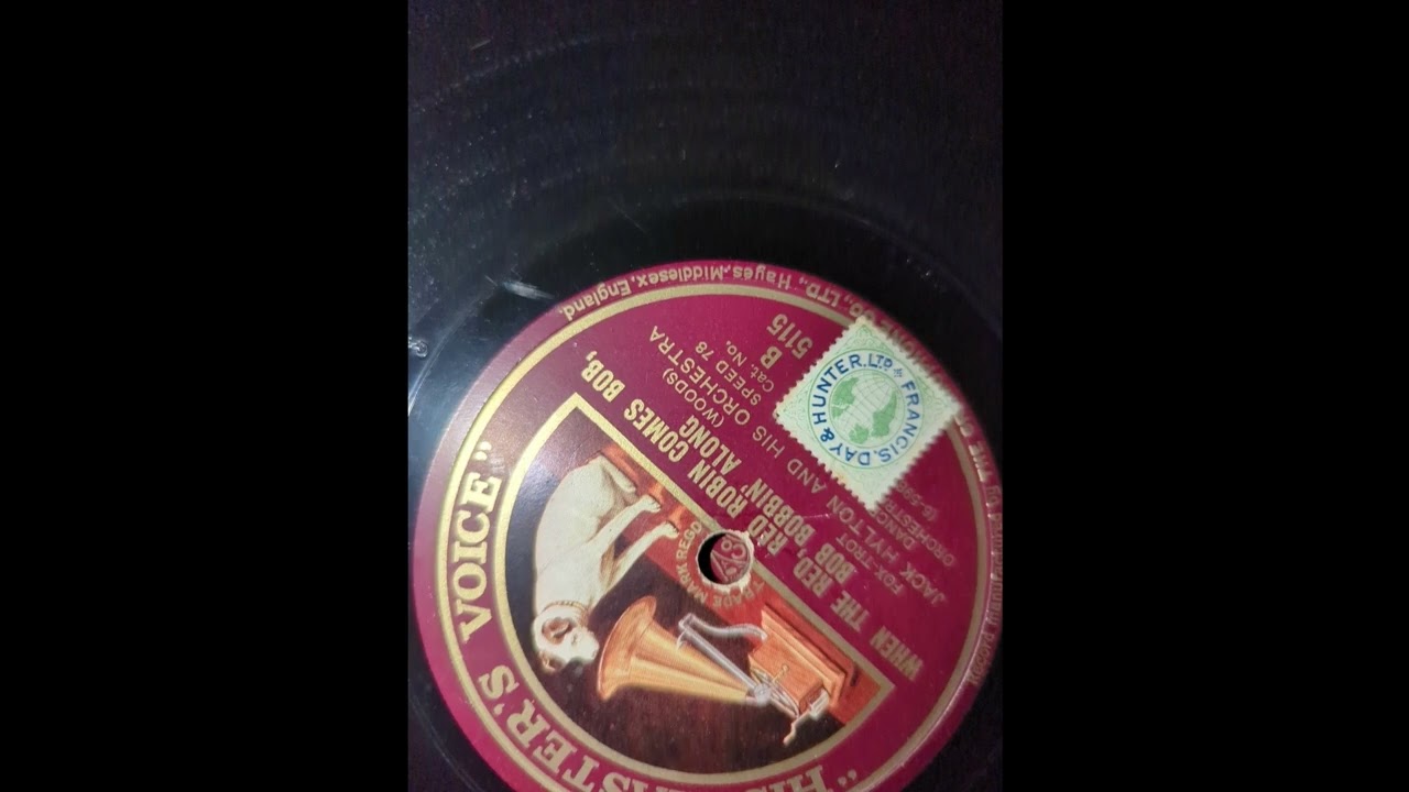 洋楽 BOBACK Jack Hylton orch - When The Red, Red Robin Comes Bob, Bob Bobbin