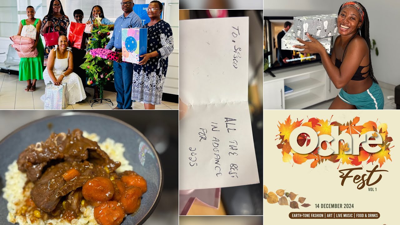 Ochre festival |Secret Santa |cook with me | Christmas present |