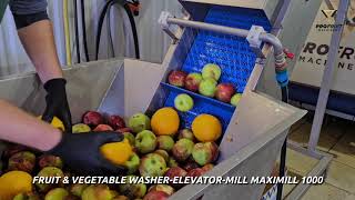 Full Fruit Processing & Juice Production Line 1000 kg/h | Juice Factory In Latvia | ProFruit