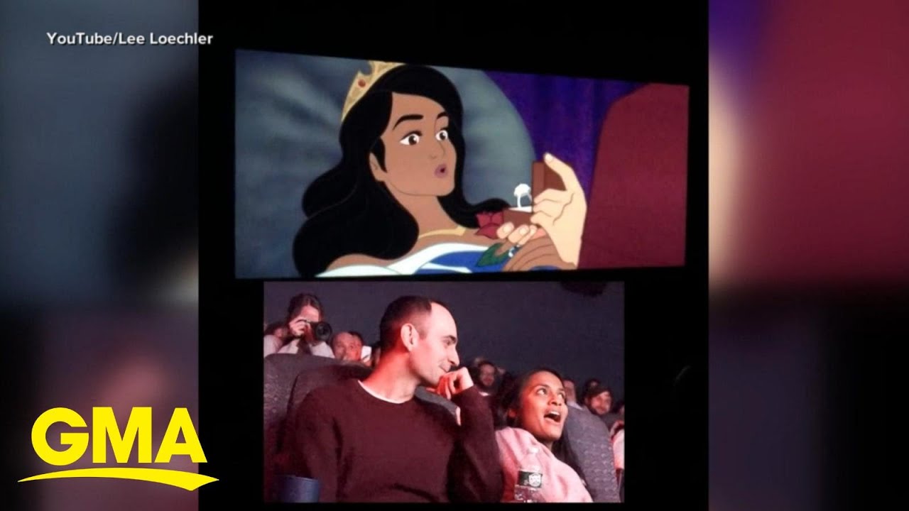 Man animates himself into ‘Sleeping Beauty’ for fairy tale proposal l GMA