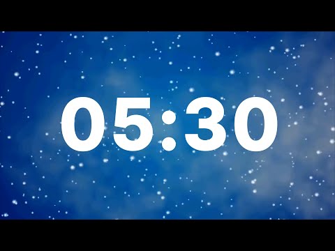 5 Minute 30 Second Timer with Music for Kids, Calm, Meditation, Nap, Sleepy, Peaceful