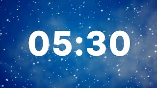 5 Minute 30 Second Timer with Music for Kids, Calm, Meditation, Nap, Sleepy, Peaceful