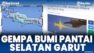 Gempa Bumi di Garut M 5.3 Ranjang Sampai Bergoyang