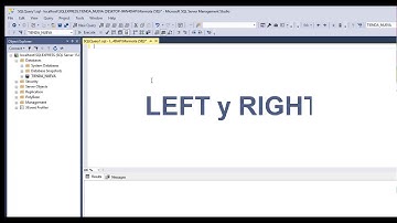 Curso BASE DE DATOS SQL SERVER Funciones de cadenas