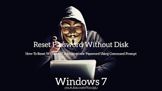 How to Reset Windows 7 Administrator Password Using Command Prompt (@Unfinished-tech )VMware