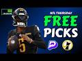 NFL PRIZEPICKS BEST BETS TODAY (PACKERS vs COMMANDERS💥) | PLAYER PROPS Thursday September 11th #nfl