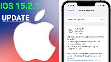 ios 15.2.1 What