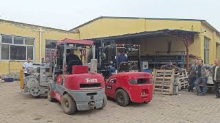 what are they doing!loading the hexagonal wire mesh machine!!!#factory #machine #automatic #loading