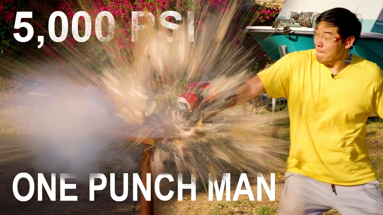 I built a glove that Explodes whatever it Punches