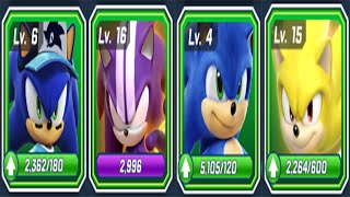 Sonic Forces Mobile: Slugger Sonic, Darkspine, Moive Sonic & MS Sonic Horrible Battles Gameplay Wealth
