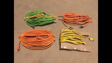 Measuring voltage drop across extension cords