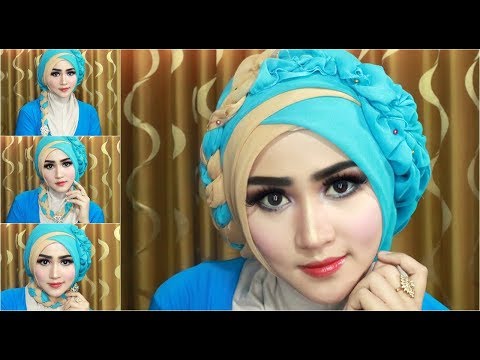  Kreasi Jilbab Segi Empat  3 Warna Bisabo Channel 2022