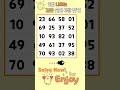 Find 3 Pairs of Same Numbers | 같은숫자찾기 #shorts