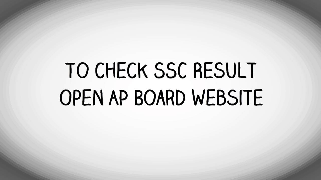 AP SSC Result 2016: Process of Accessing SSC Result 2016