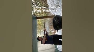 Hang fire with flint (flinch) lock hawken 45