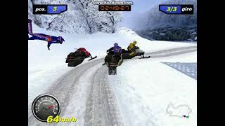SnowCross - Timberlake Mountain (day), Gameplay pc 2001
