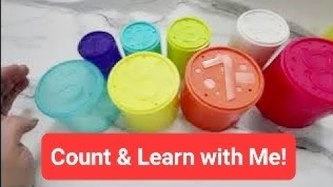 Learn Counting with ELC Stacking Cups! #counting1to10 #backwardcounting #educationaltoys #education