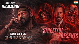 You Are Still Not Ready For This 🔥💀 |  Channel Trailer | A Dhurandhar Edit | Call Of Duty Warzone