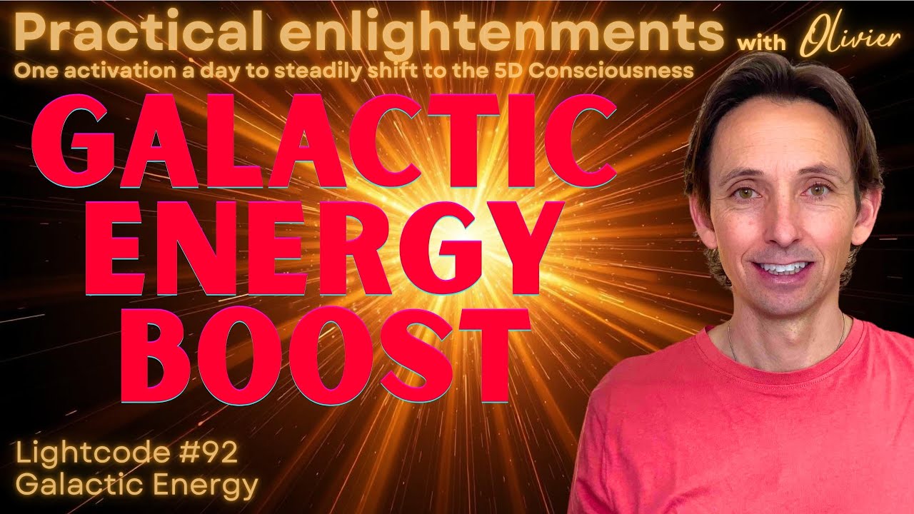 Galactic energy boost l Language of Light l DNA Activation Code l 5D ...