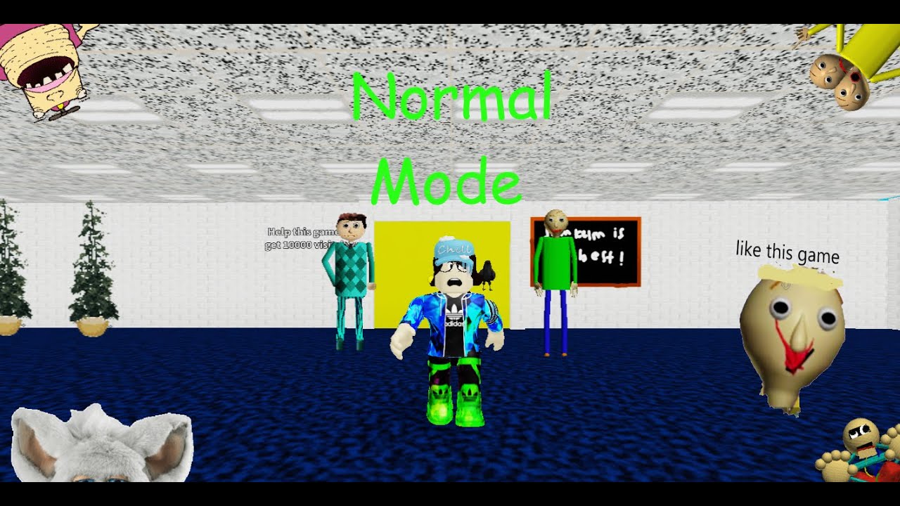 Normal Mode Is Remade Baldi S Basics Normal Mode Roblox Youtube - best baldi s basics remake in roblox youtube