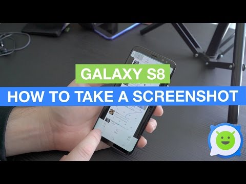 Galaxy S8 - How to take a screenshot