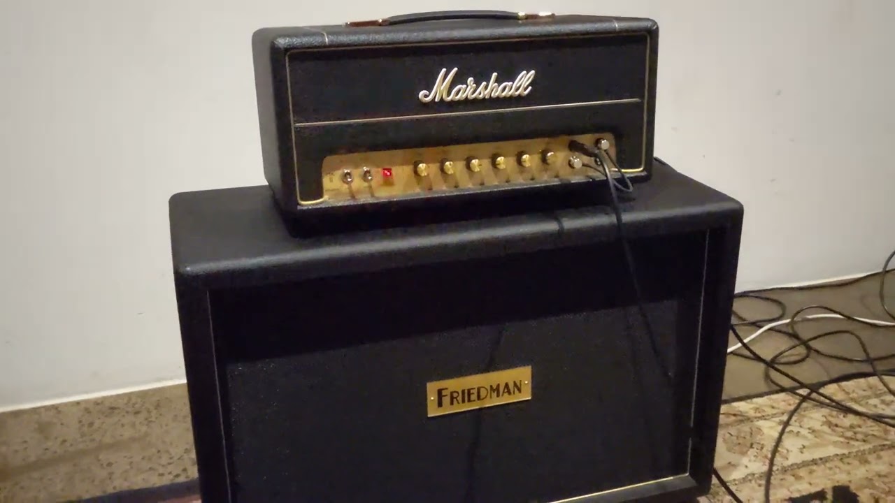 Marshall SV20 through Friedman 2x12