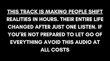 MUSIC THAT WILL MAKE YOU SHIFT REALITIES FAST