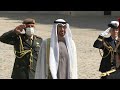 Le prsident mirati mohammed ben zayed en visite en france  afp images
