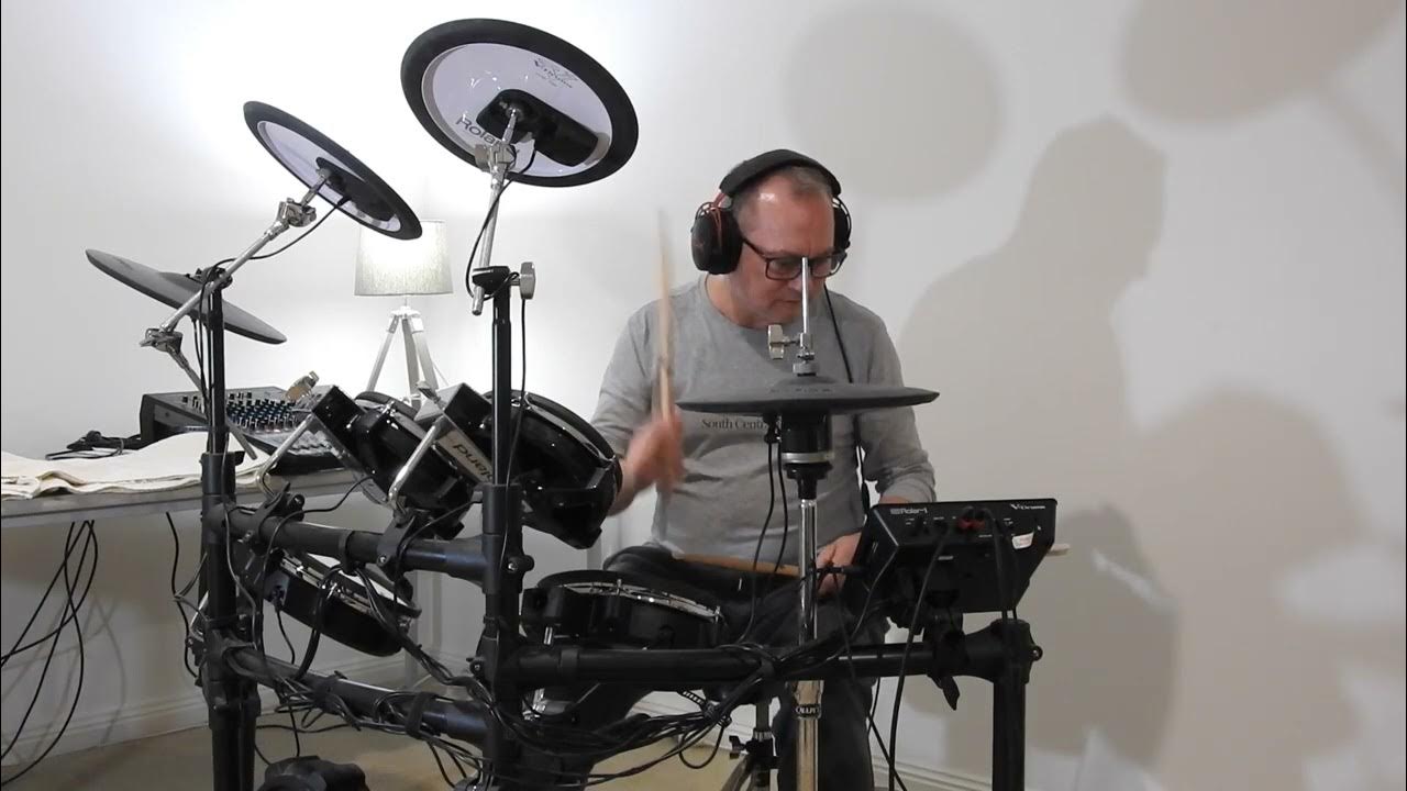 Live Lightning Crashes 1994 Drum Cover YouTube