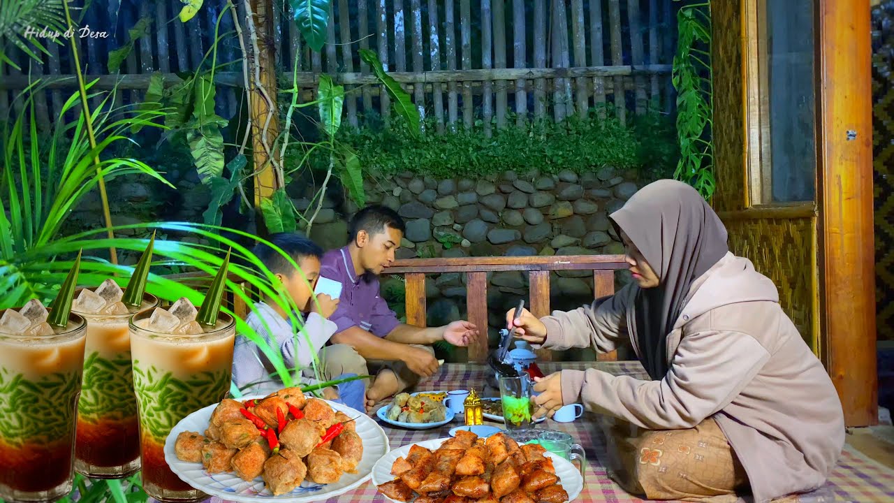 Жизнь в деревне | Отцы готовят такджил | Радость разговения (ифтар)