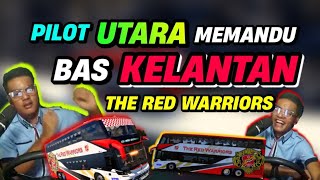 JAKA DARI UTARA PANDU BAS KELANTAN DUA TINGKAT, CUBA CAKAP KELANTAN.. DAH LAIN MACAM BUNYI  - ETS2 screenshot 4