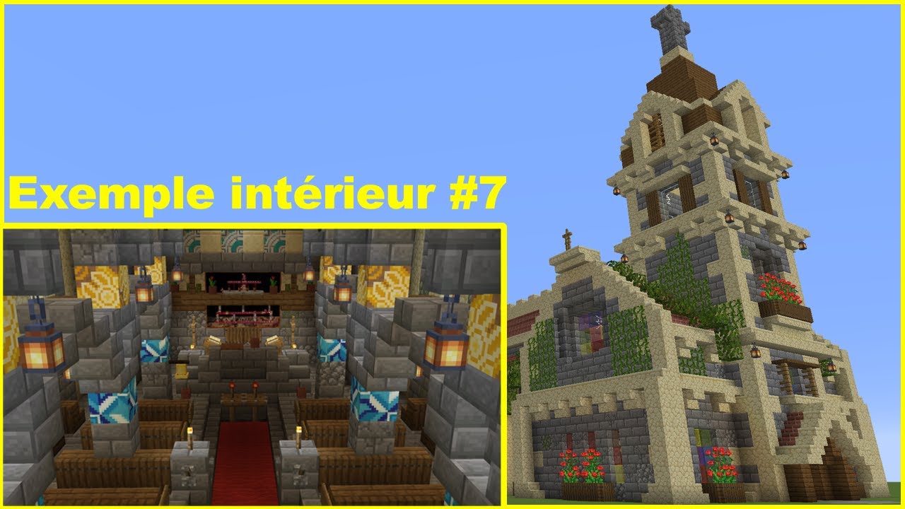 EXEMPLE D'INTÉRIEUR #7 | TUTO CONSTRUCTION MINECRAFT (BONUS) - YouTube