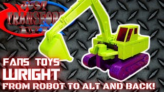 JUST TRANSFORM IT!: Fans Toys Wright (Scavenger)