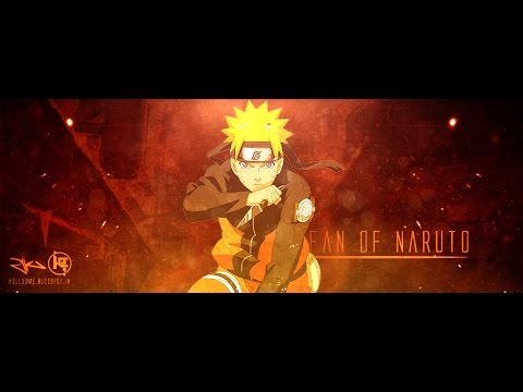 Fan Of Naruto [ Signature Banner ] [ Speed Art #6] - YouTube