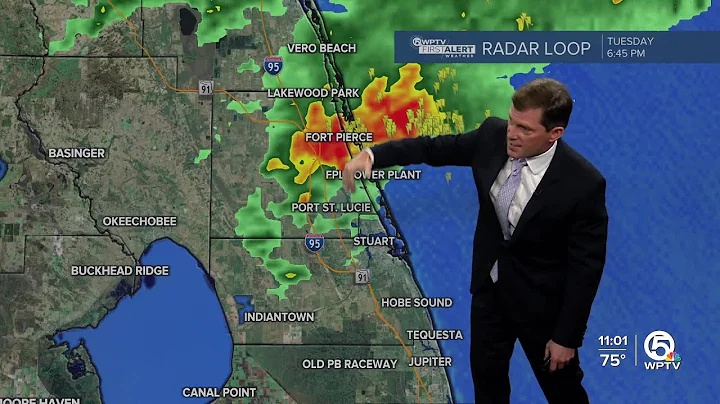 WPTV First Alert Weather forecast, night of Dec. 17, 2024